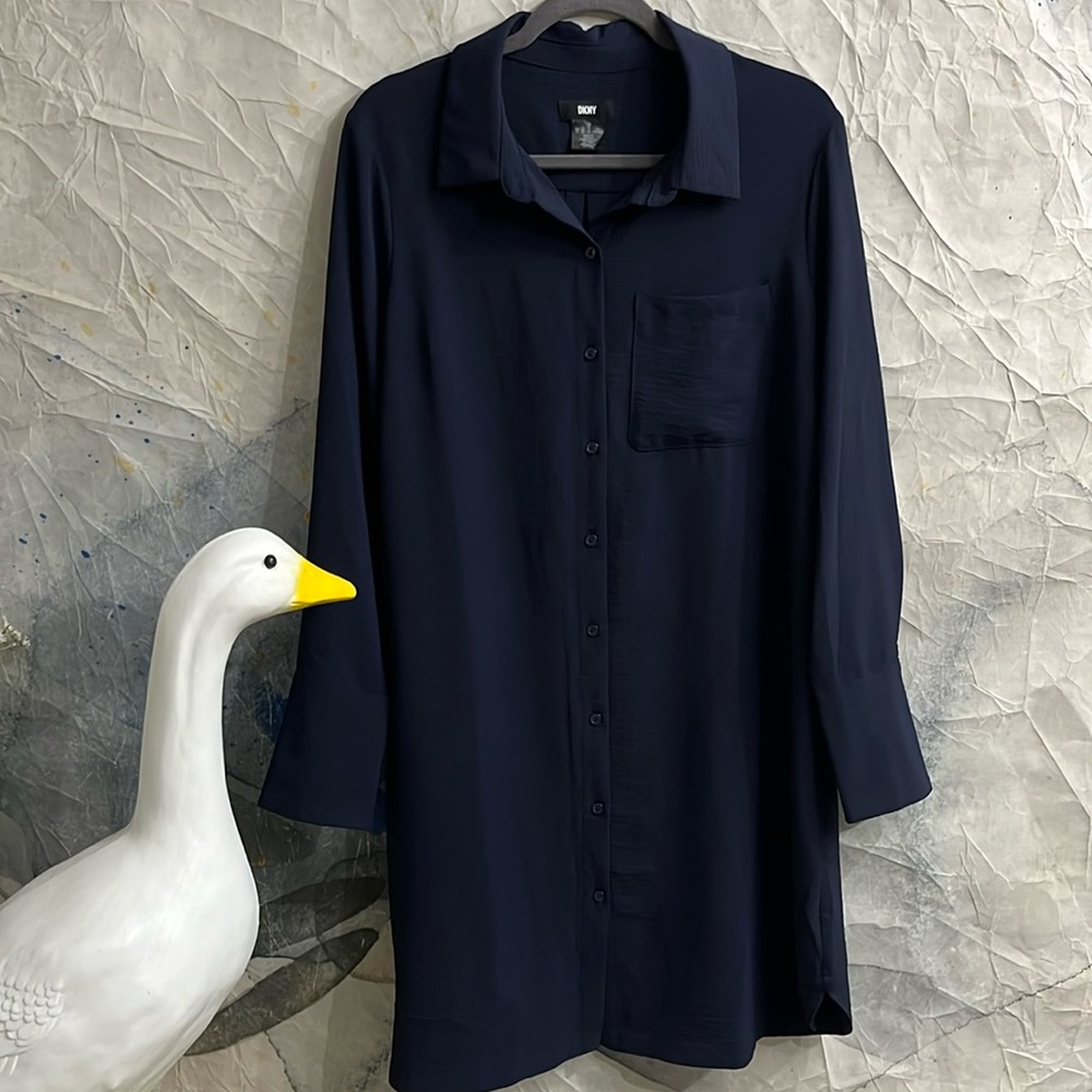 DKNY Button Down Dress 12